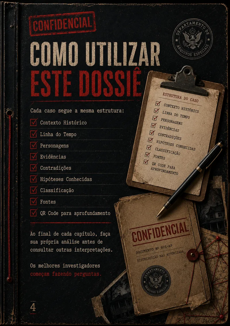 Como utilizar este dossiê: estrutura de cada caso